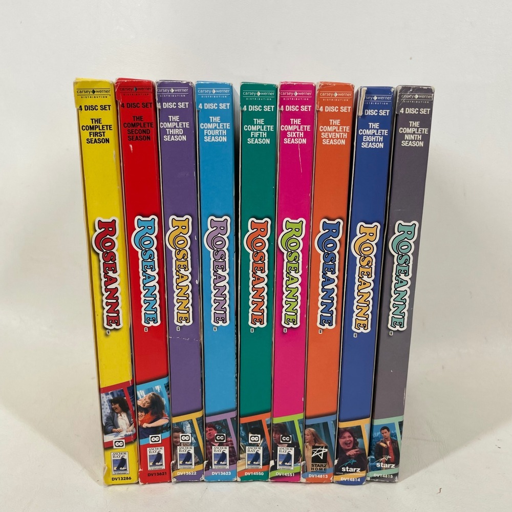 Roseanne The Complete Seasons 1-9 DVD Box Set Collection Missing 1 Disc S1